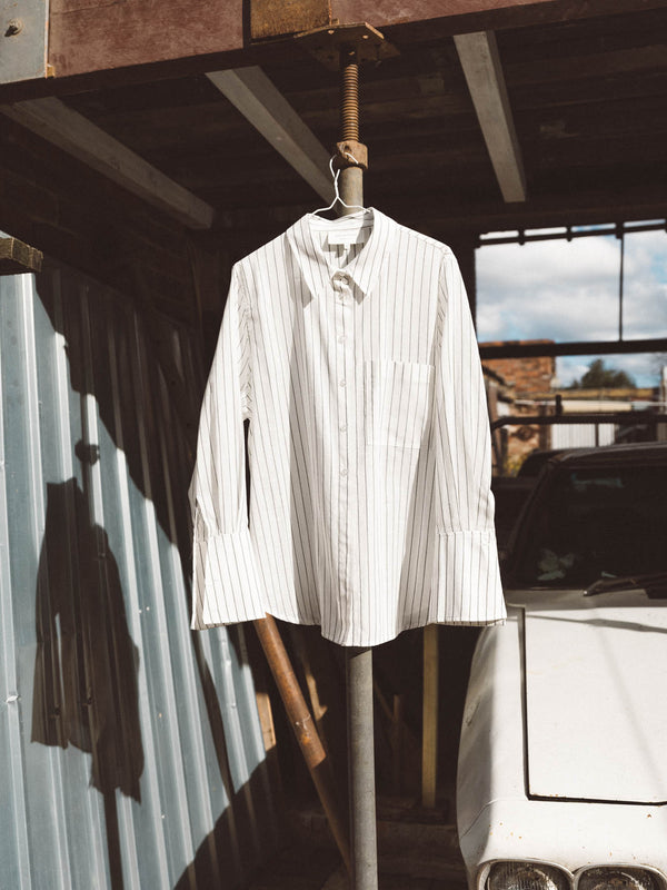 Lennox Shirt in Pinstripe