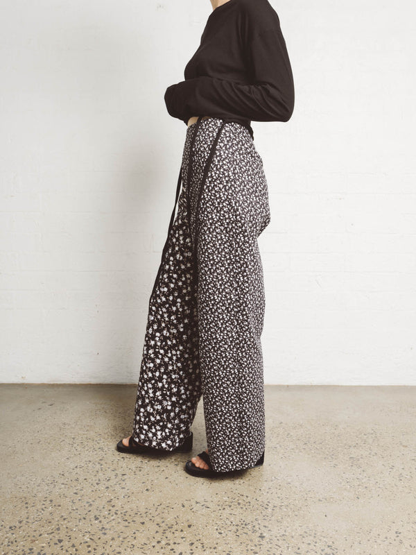 Checkmate Pant in Double Ditsy Print