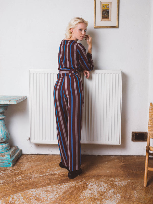 Stellar Pant in Very Berry Stripe