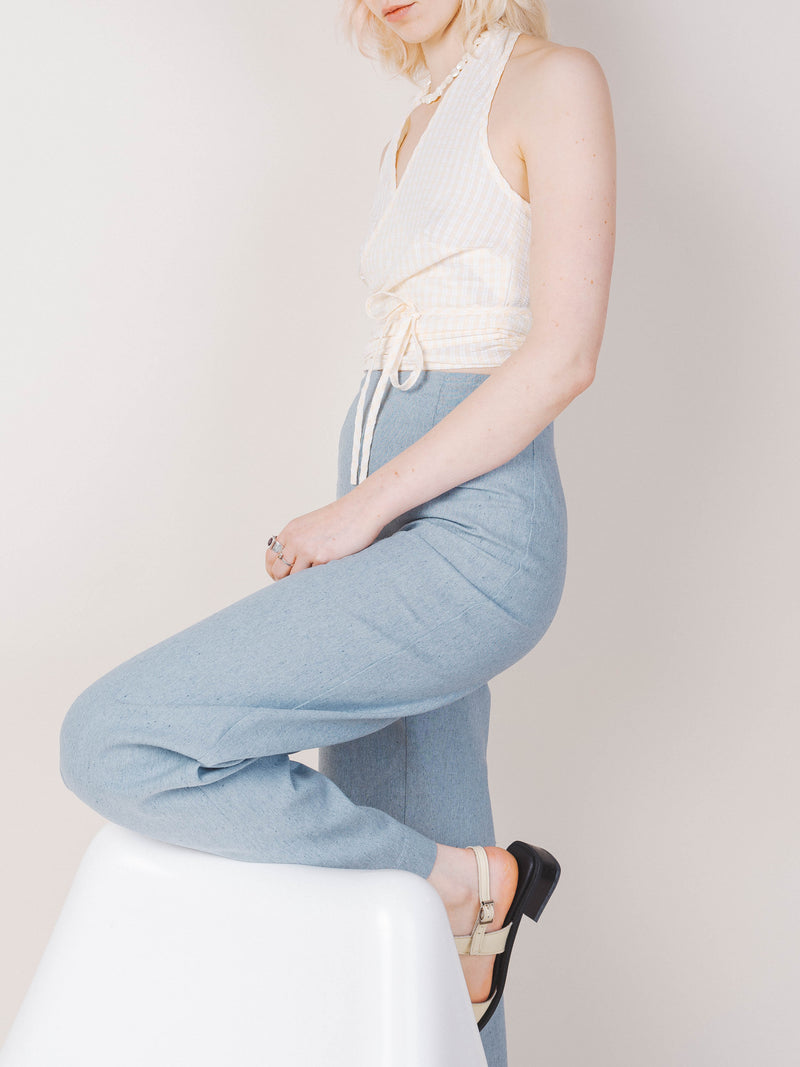 Checkmate Pant in Recycled Denim