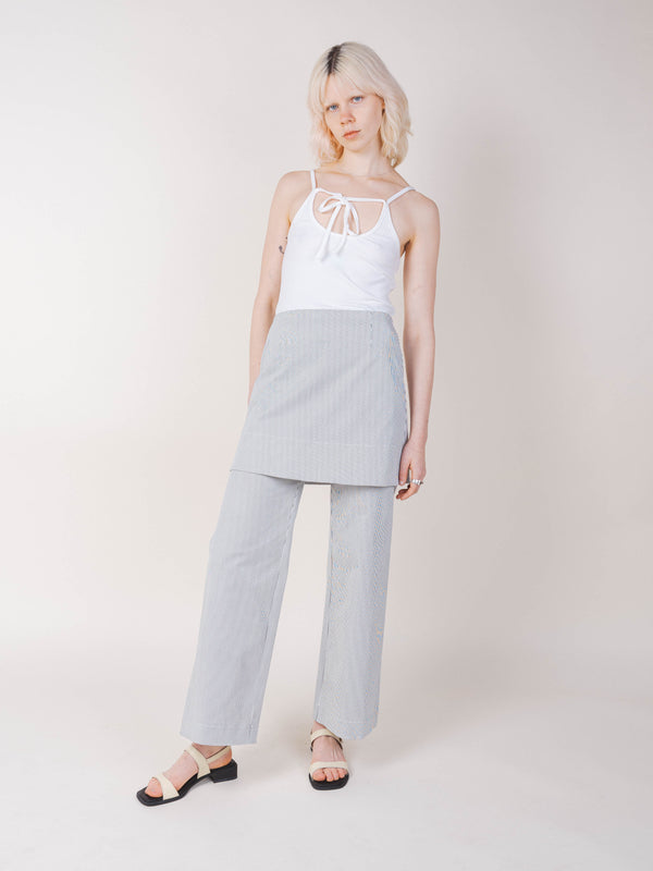 Breeze Mini in Pinstripe Twill
