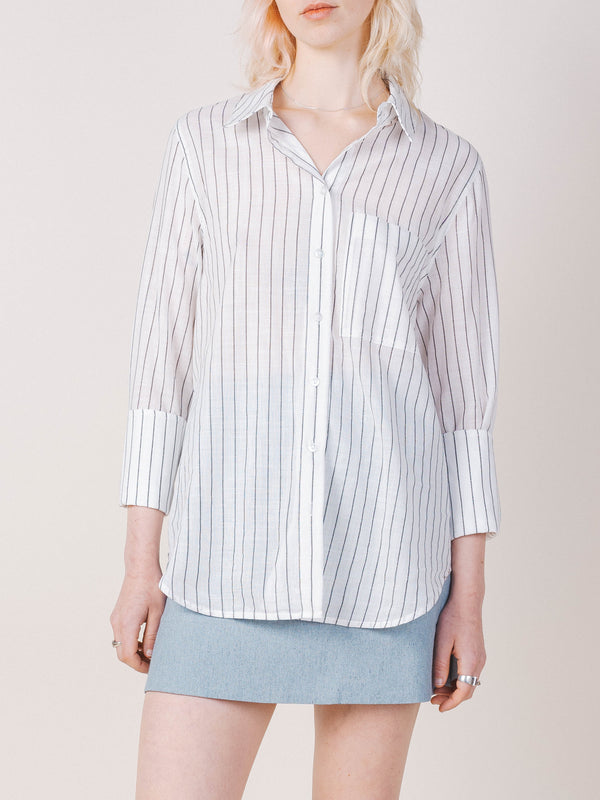 Lennox Shirt in Pinstripe
