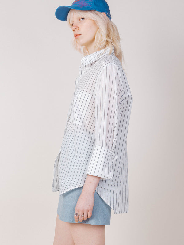 Lennox Shirt in Pinstripe