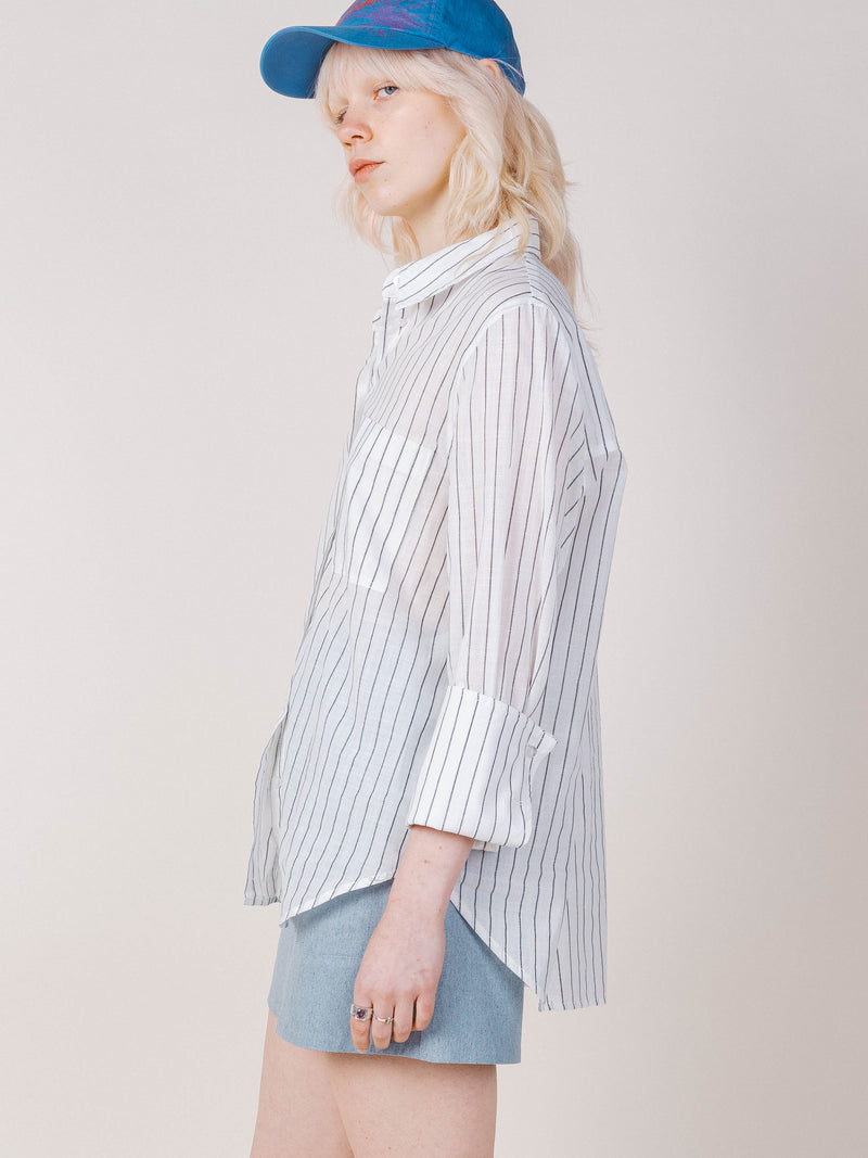 Lennox Shirt in Pinstripe
