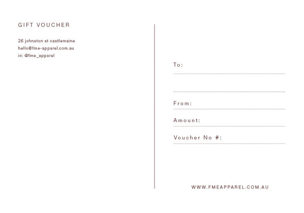 FME Gift Card